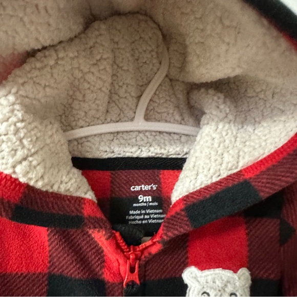 9m Buffalo Plaid Fleece Bunting - Picture 3 of 4